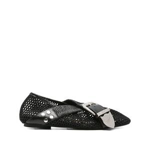 Toga Pulla Black Ballet Flats Women